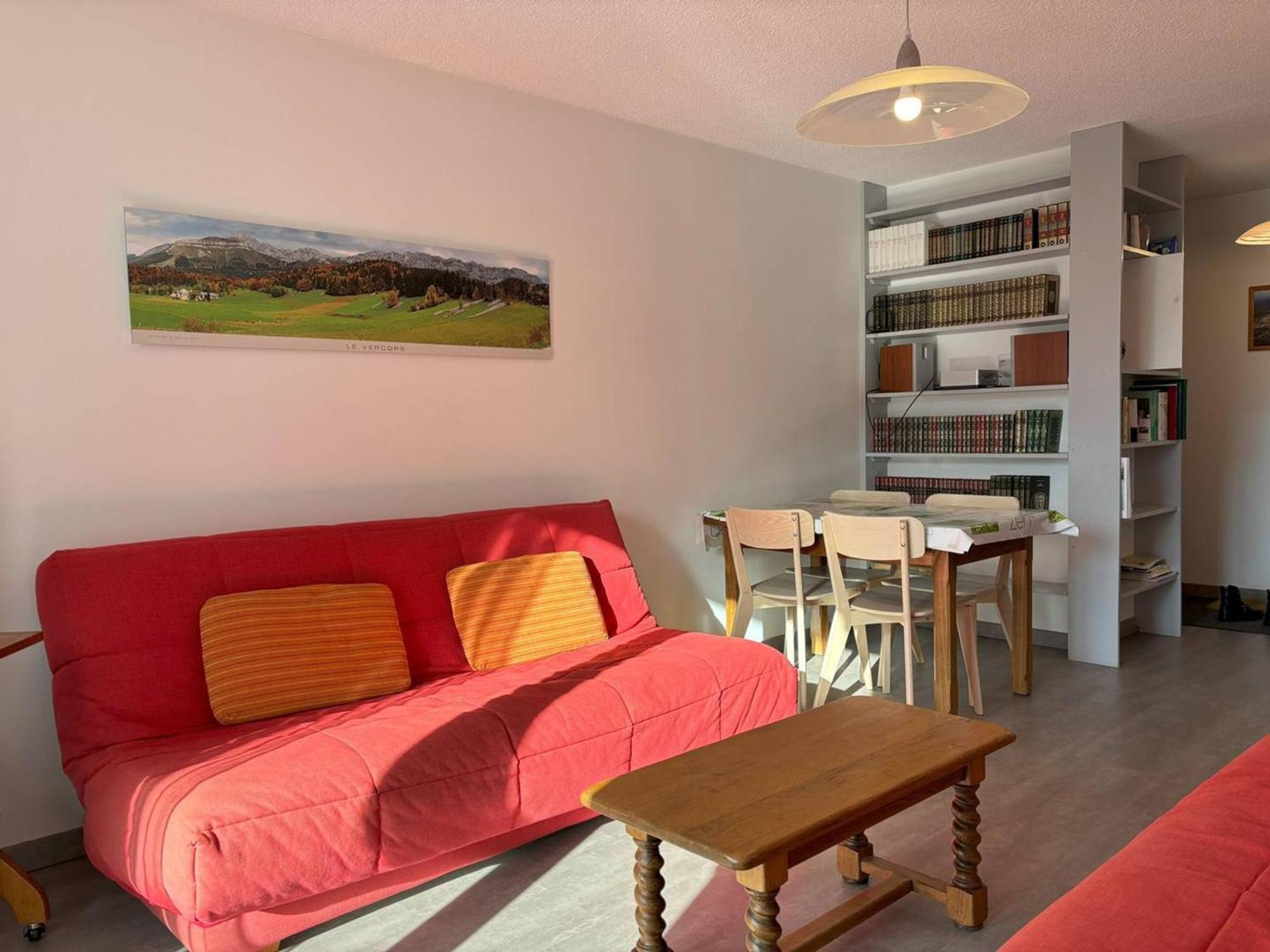 Appartement Cosy, Balcon Sud, 2 Chambres, Parking Gratuit A 10 Min Du Centre Et Proche Ski ! - Fr-1-548-4 Виллар-де-Ланс Экстерьер фото